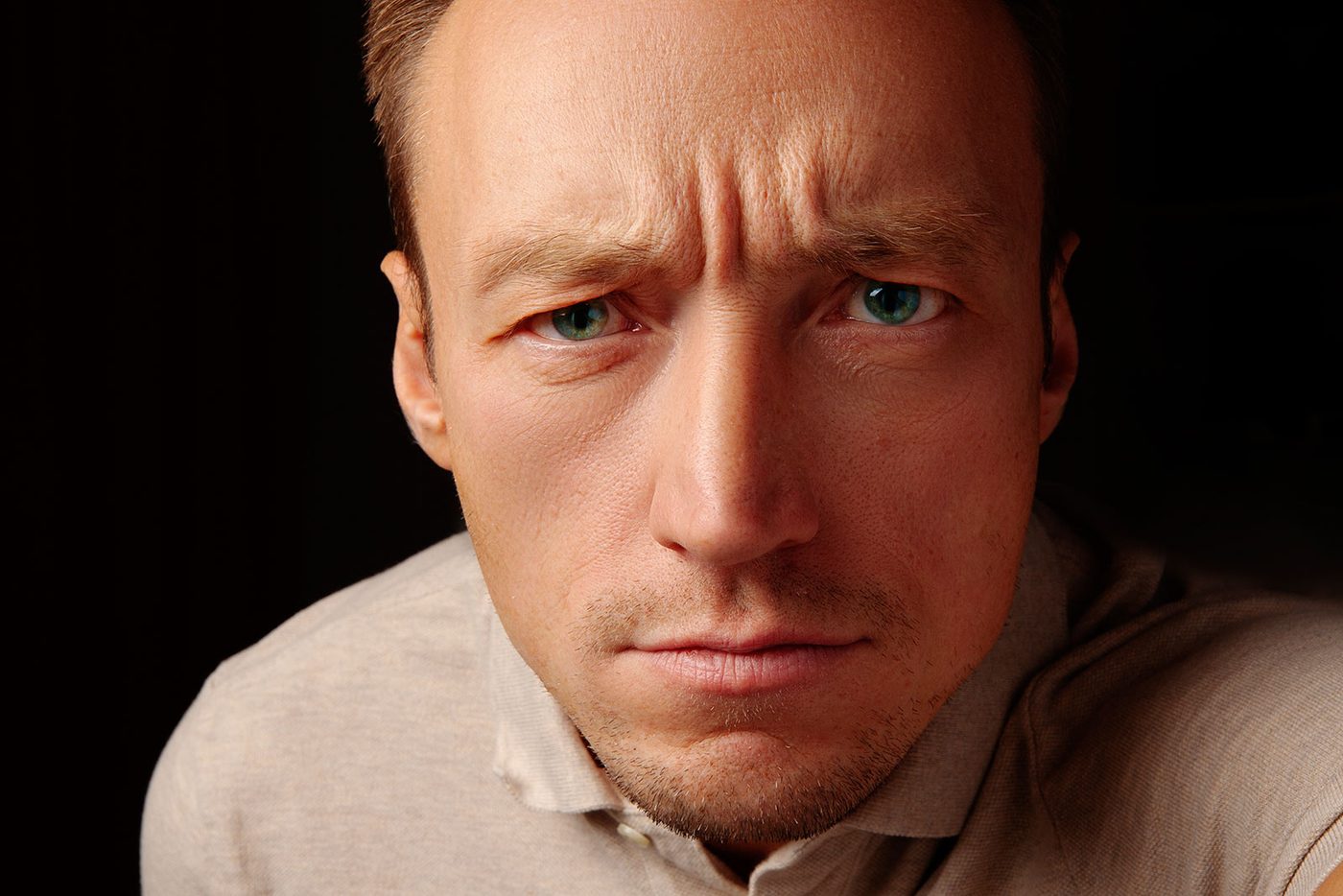 Portrait of Aleksandr Slastnov, Boston photographer